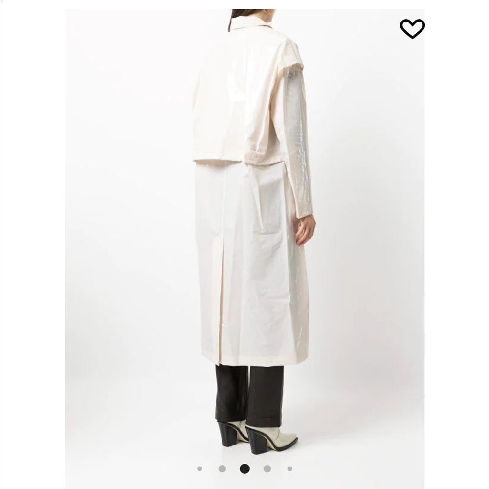 SSENSE Remain birger Christensen hana storm flap raincoat nwot - Picture 5 of 16